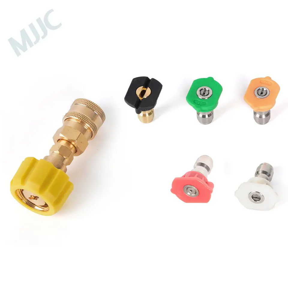 Kit Conector Rápido + Boquillas de 1/4 MJJC Para Karcher Hd Eazy Lock 1