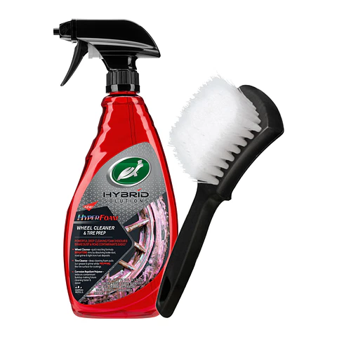 Kit Limpieza de Llantas (Hyper foam 680mL + Cepillo cerdas duras)
