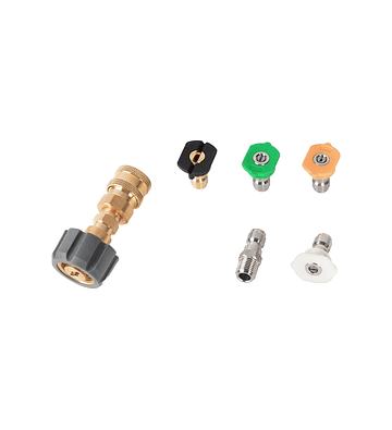 Kit Conector Rápido + Boquillas de 1/4 MJJC Para Karcher HD