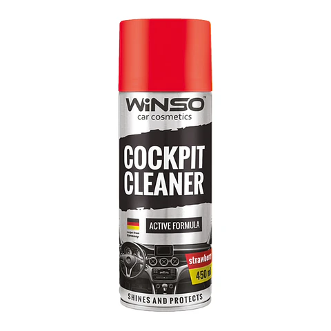 Protector de Plásticos Cockpit Cleaner en Aerosol "Fresa" 450mL