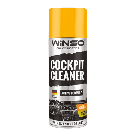 Protector de Plásticos Cockpit Cleaner en Aerosol "Vainilla" 450mL