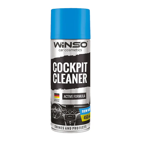 Protector de Plásticos Cockpit Cleaner en Aerosol "Carro Nuevo" 450mL