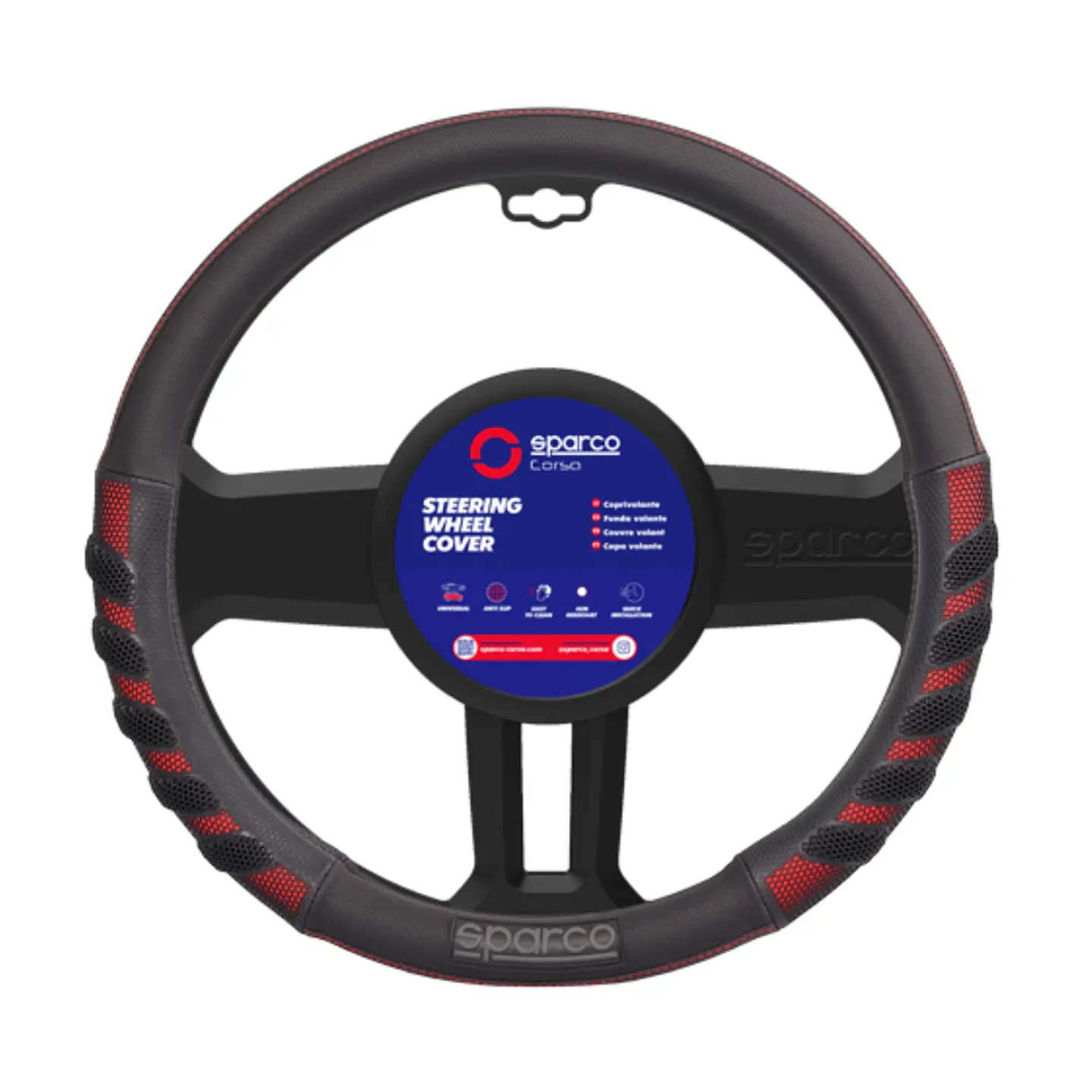 Sparco Corsa Funda Para Volante SPS101RD 2