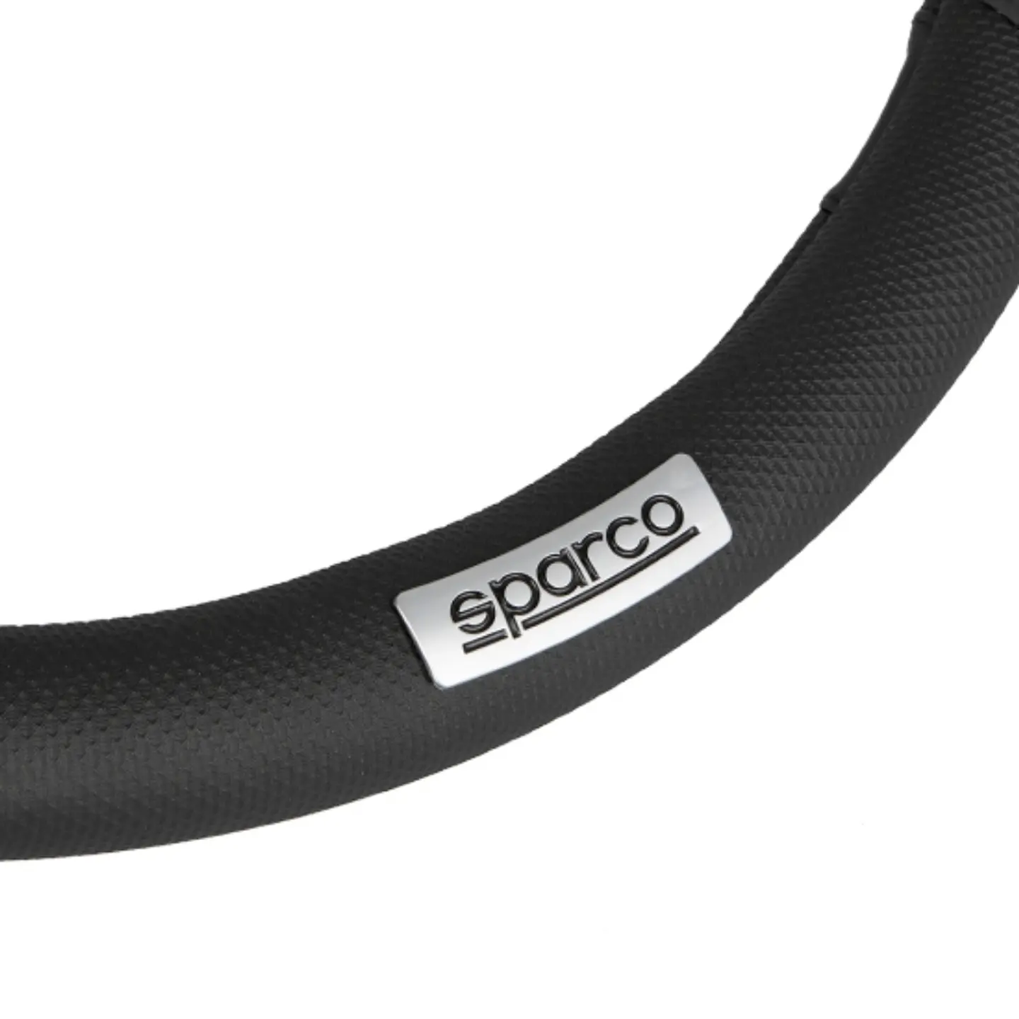 Sparco Corsa Funda Para Volante de PU + PVC Antideslizante SPC1113BK 6