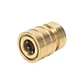 Pieza hembra de conexión rápida de 1/4″ para pistolas con gatillo - Miniatura 3