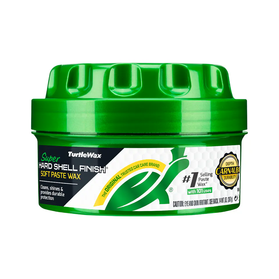 Cera Sintética en Pasta Turtle Wax Súper Hard Shell Paste Wax 397G 1