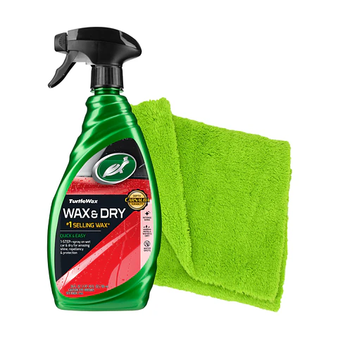 Kit Encerado Express (Wax & Dry 769mL + Paño 40x60cm 670gsm)