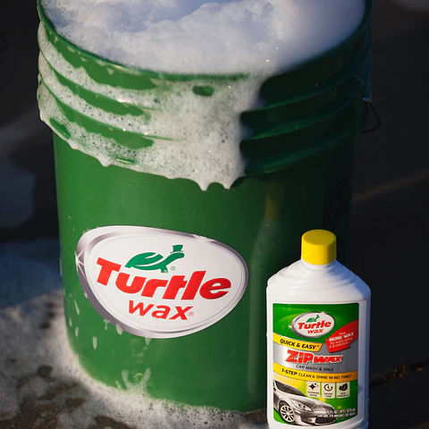 Champú con Cera Zip Wax Car Wash & Wax 473mL