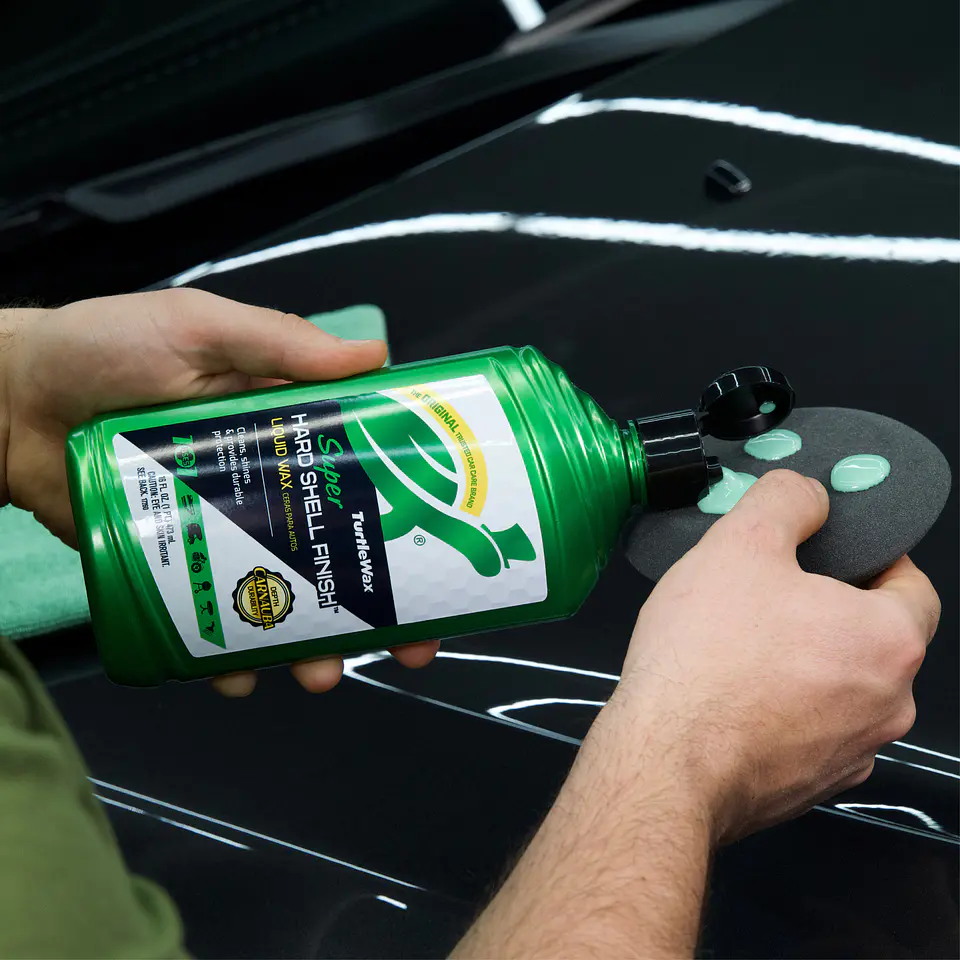 Cera Sintetica Super Hard Shell  Finish Liquid Wax 473mL 3