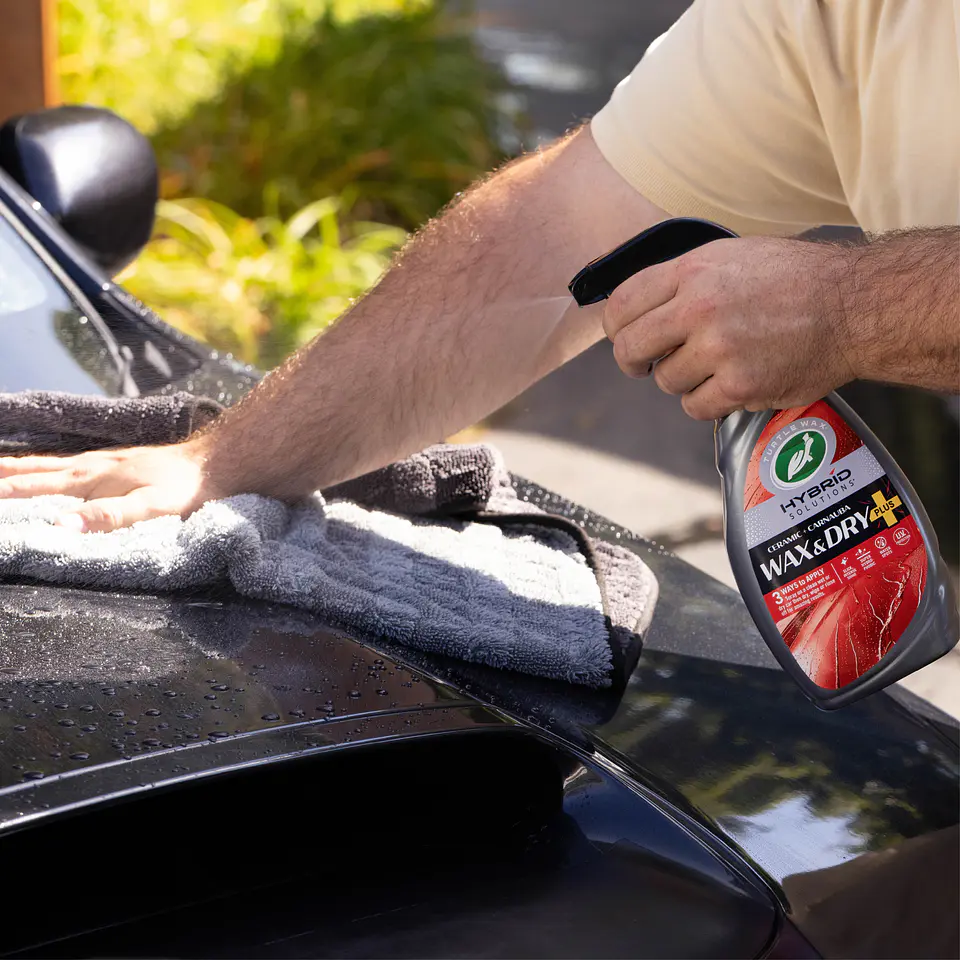Cera Rápida de Carnaúba + Cerámico en Spray Wax & Dry Plus 769mL 4