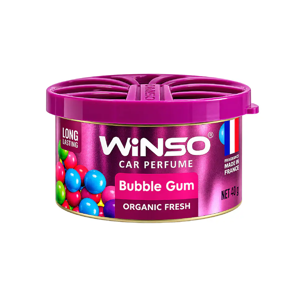 Aromatizador Organic Fresh Bubble Gum 40g 1