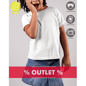 T-SHIRT CRIANÇA ALGODÃO OUTLET