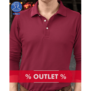 POLO HOMEM MANGA COMPRIDA - OUTLET