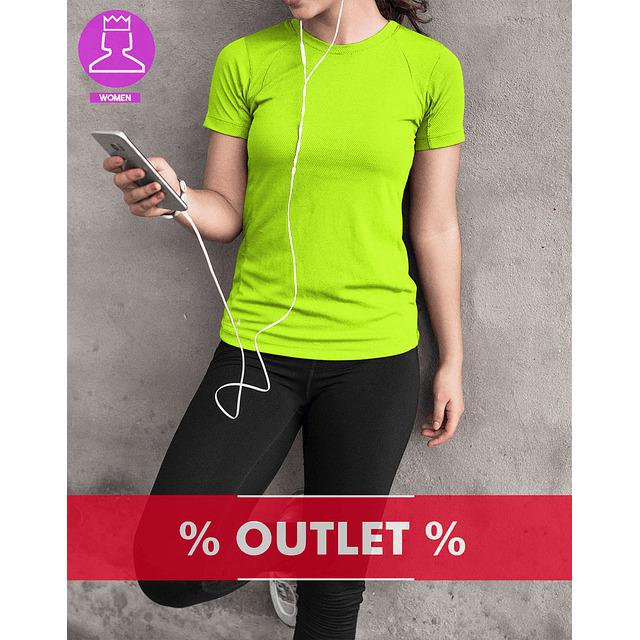 TSHIRT MULHER DESPORTO - OUTLET