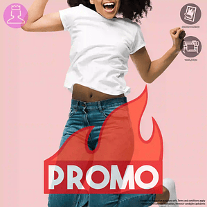 T-SHIRT MULHER PROMO ALGODÃO 