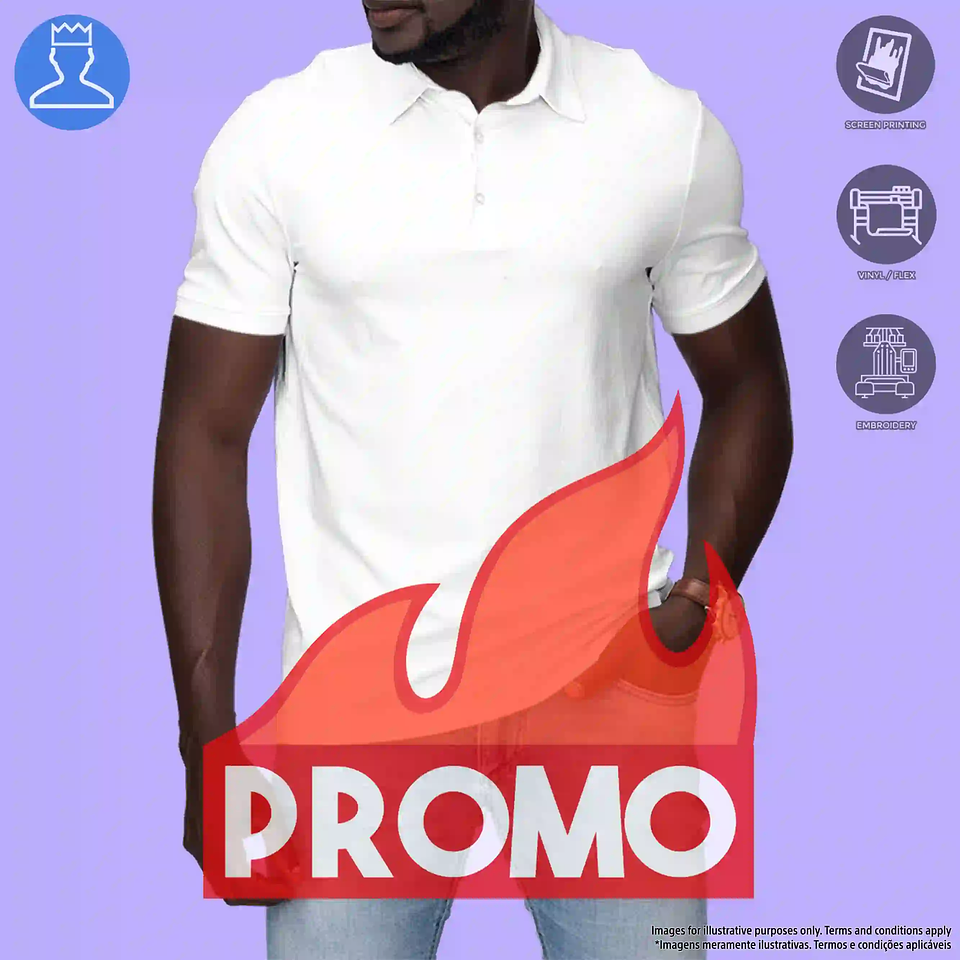 POLO HOMEM PROMO 