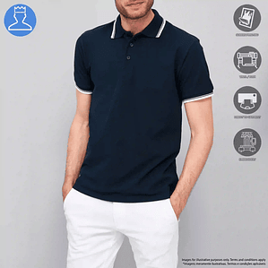 POLO CONTRASTE HOMEM