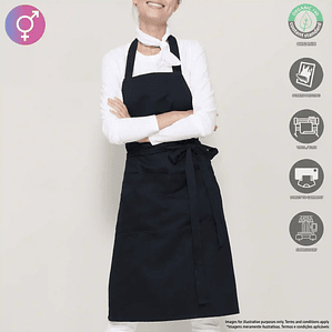 AVENTAL UNISSEXO ALGODÃO ORGÂNICO