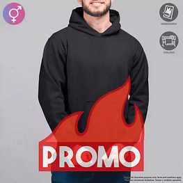 SWEAT CAPUZ HOMEM/UNISSEXO PROMO 