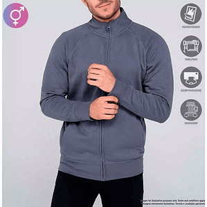 SWEAT COM FECHO HOMEM/UNISSEXO