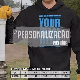 SWEATS CAPUZ FARDAS HOMEM/UNISSEXO PERSONALIZADAS