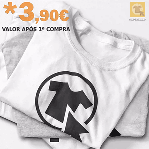 T-SHIRTS HOMEM 150 PRINT ON DEMAND