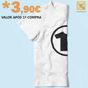 T-SHIRT CRIANÇA 150 PRINT ON DEMAND