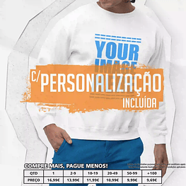 SWEATS HOMEM/UNISSEXO PERSONALIZADAS