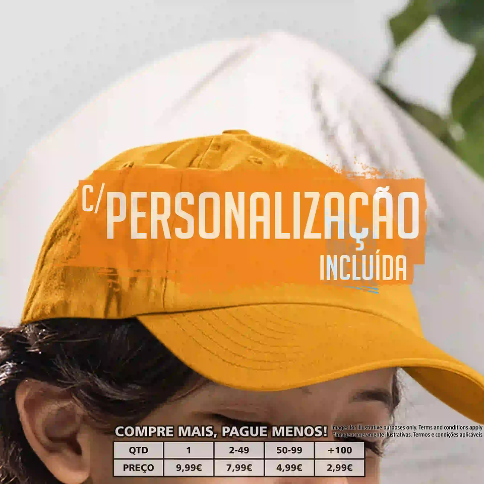 BONÉ CRIANÇA PERSONALIZADO