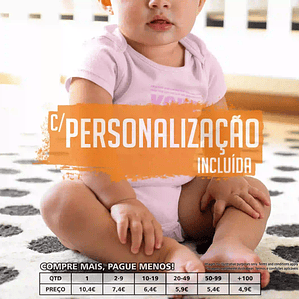 BODY BEBÉ PERSONALIZADO