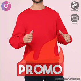 SWEAT HOMEM/UNISSEXO PROMO