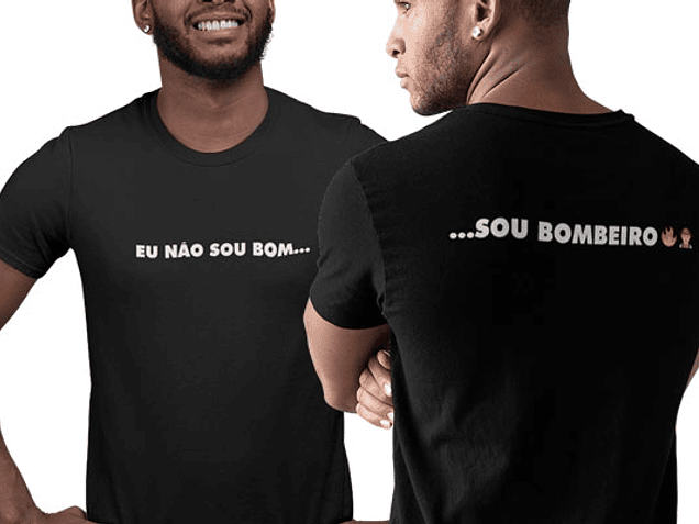 T SHIRT BOMBEIROS