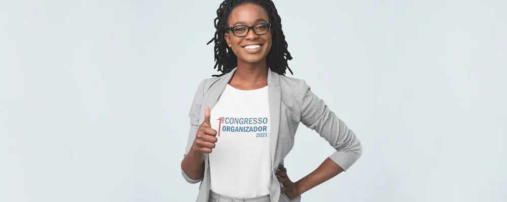 T-shirts para Congressos e Seminários 