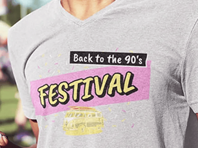 T-shirts para Festivais