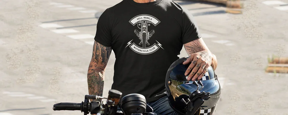 T-shirts para Motards e Motoclubes