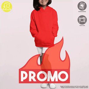 SWEAT COM CAPUZ CRIANÇA PROMO