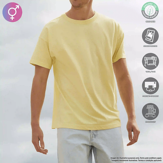 T-SHIRT HOMEM/UNISSEXO OVERSIZED 1