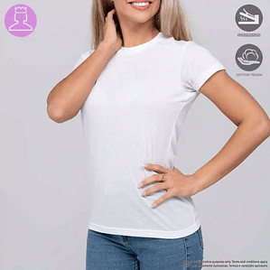 T-SHIRT MULHER POLIÉSTER