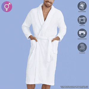 ROBE DE BANHO ADULTO UNISSEXO - OUTLET