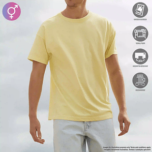 T-SHIRT HOMEM/UNISSEXO OVERSIZED - OUTLET