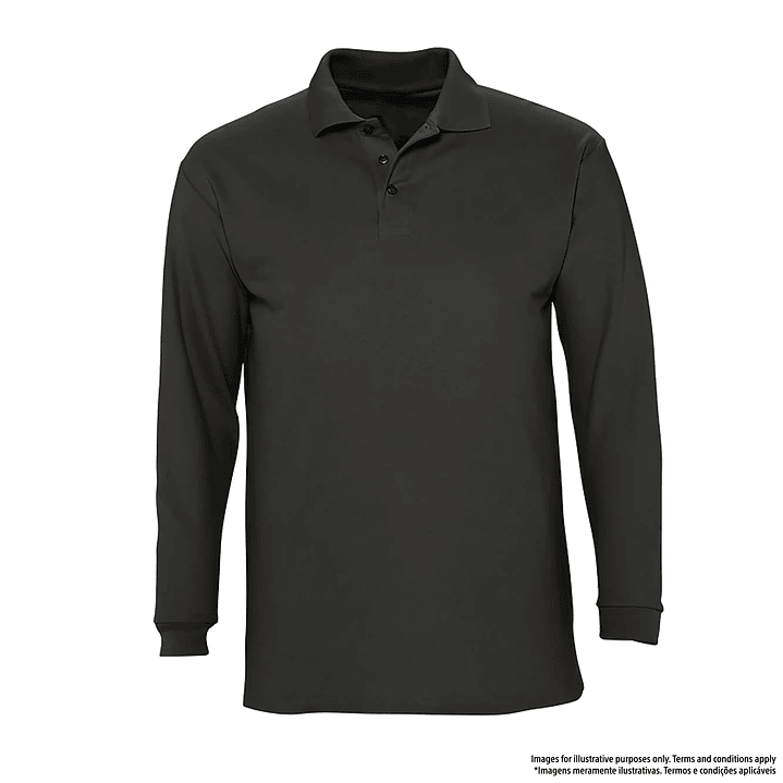 POLO HOMEM MANGA COMPRIDA - OUTLET 2