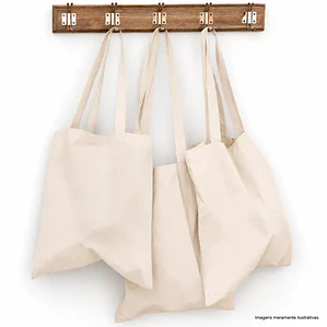 SACO DE PANO TOTE BAG ALGODÃO PROMO 