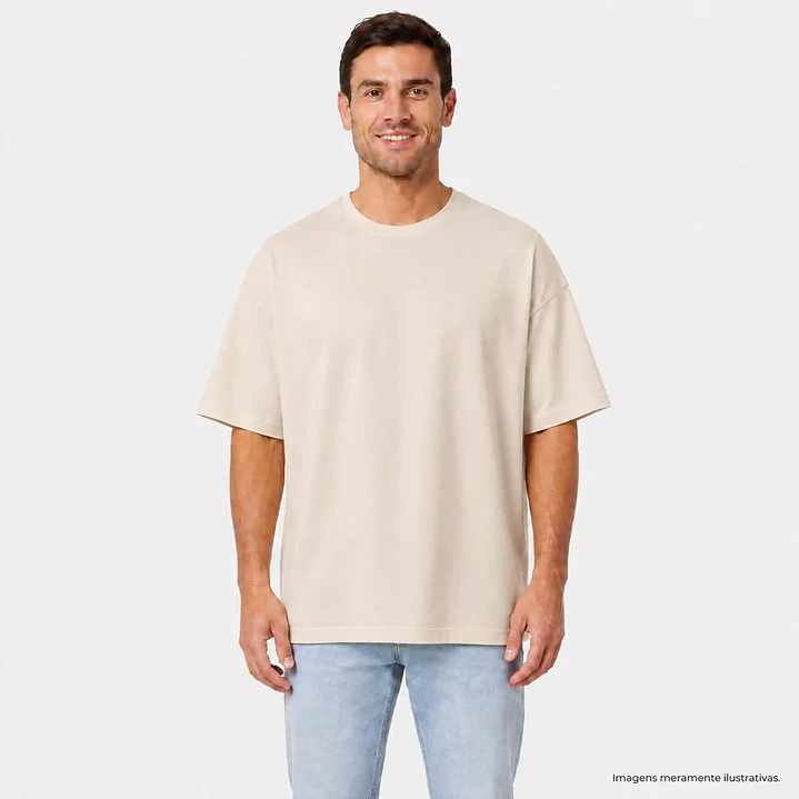 T-SHIRT HOMEM/UNISSEXO OVERSIZED 1