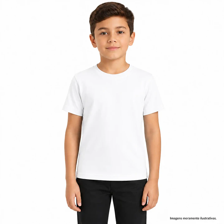 T-SHIRT CRIANÇA 190 ALGODÃO 1