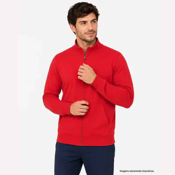 SWEAT COM FECHO HOMEM/UNISSEXO 1