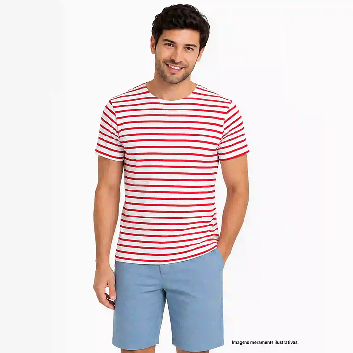T-SHIRT HOMEM RISCAS 1