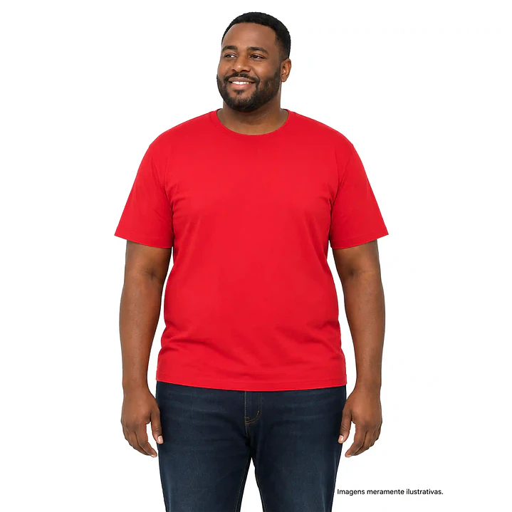 T-SHIRT HOMEM TAMANHOS GRANDES 1