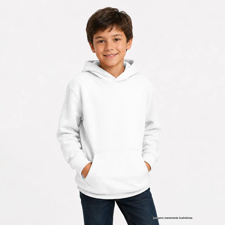 SWEAT COM CAPUZ CRIANÇA 1