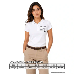 POLOS MULHER PERSONALIZADOS