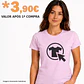 T-SHIRT MULHER 150 PRINT ON DEMAND - Thumbnail 1